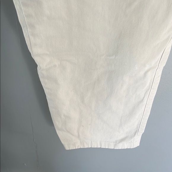 Cream Straight Leg Jeans with Classic Fit - Picture 3 of 7